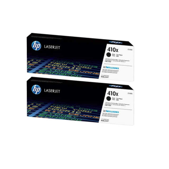 HP 410X Black High Yield Toner Cartridge, Pack Of 2 - DealJustDeal