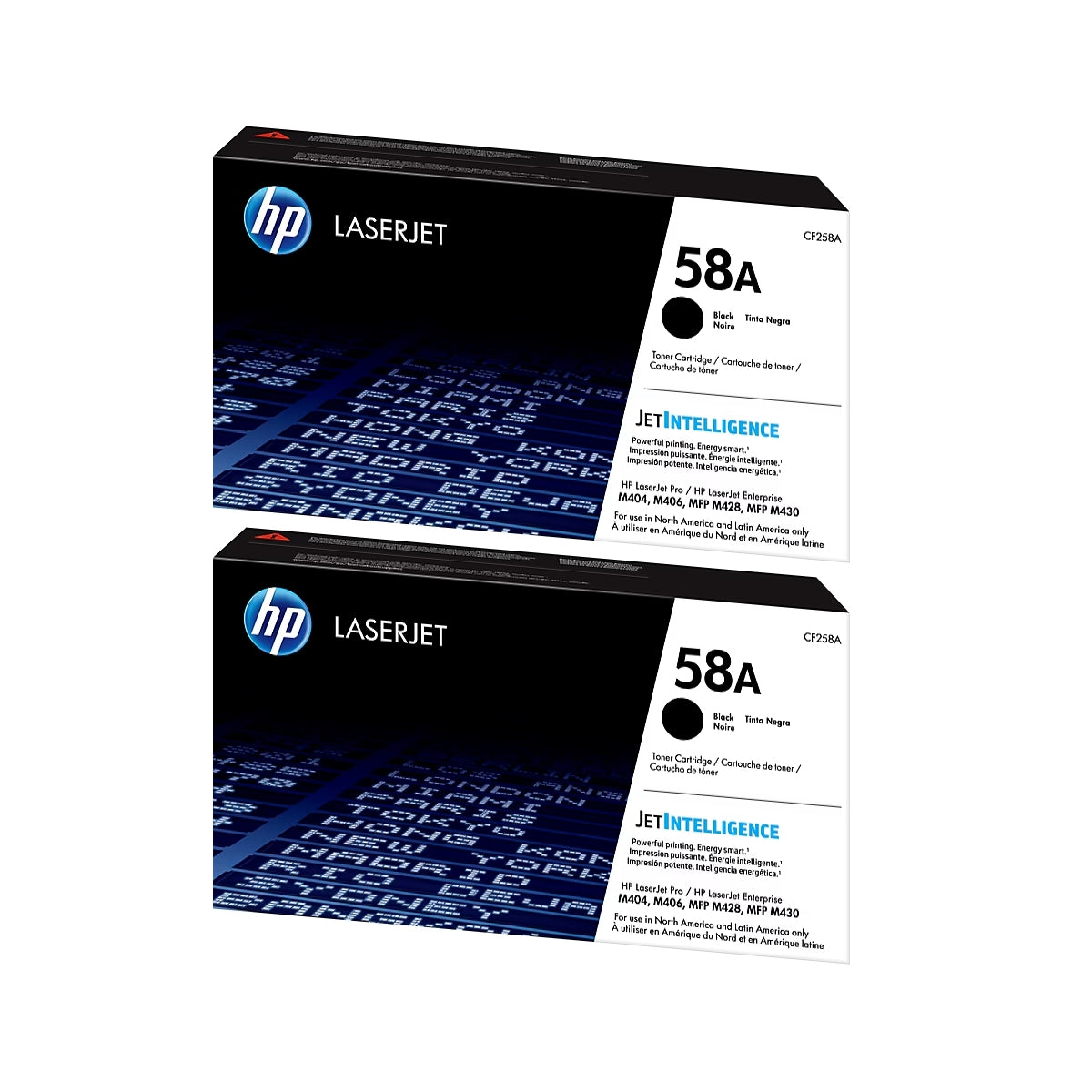 HP 58A Black Standard Yield Toner Cartridge, Prints Up to 3,000 Pages (CF258A), Pack Of 2 - DealJustDeal