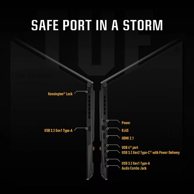 ASUS TUF A15 15.6" FHD 144Hz Gaming Laptop, RTX 4060, AMD Ryzen 5 7535HS, 16GB RAM, 512GB SSD - DealJustDeal