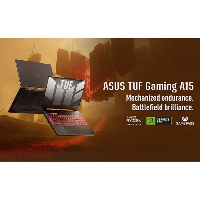 ASUS TUF A15 15.6" FHD 144Hz Gaming Laptop, RTX 4060, AMD Ryzen 5 7535HS, 16GB RAM, 512GB SSD - DealJustDeal