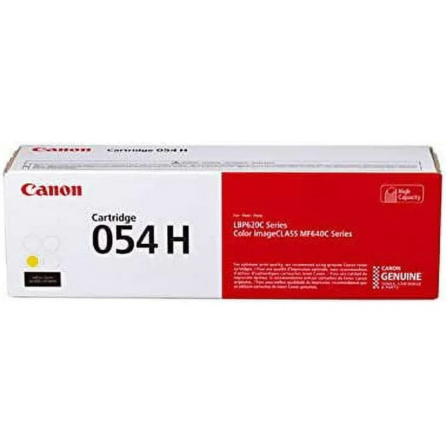 Canon 054 H 4-Color Toner Cartridge Set, Black/Yellow/Cyan/Magenta - DealJustDeal
