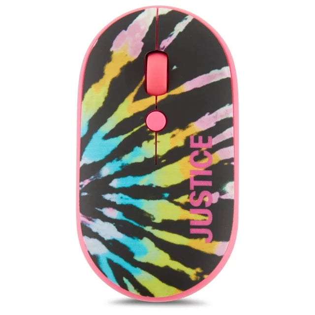 Justice Optical Mouse with Mousepad and Nano USB Receiver, Butterfly shape - DealJustDeal