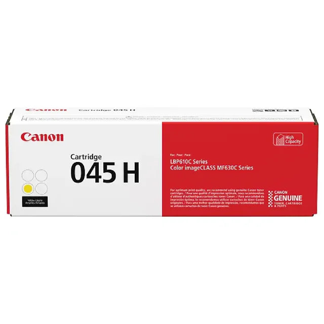 Canon 045 H Cyan, Magenta, Yellow High Yield Toner Cartridges Combo, 3 Packs - DealJustDeal