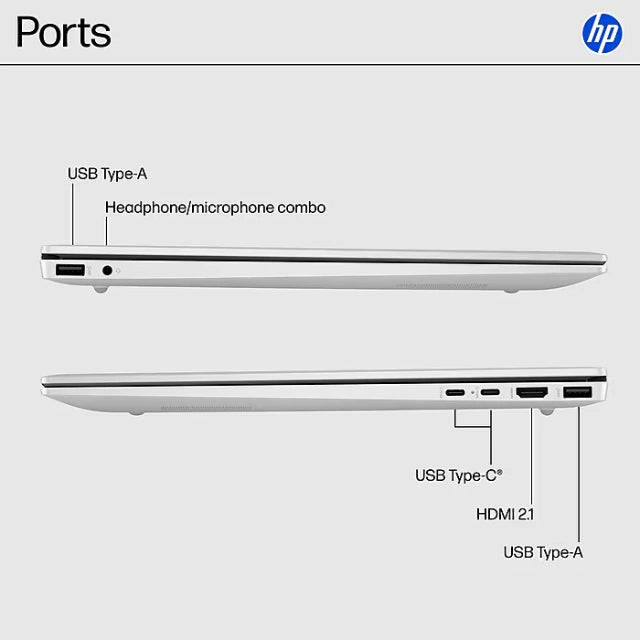 HP OmniBook 5 16" 2K Laptop, Copilot+, AMD Ryzen AI 5 340, 16GB RAM, 512GB SSD, Backlit - DealJustDeal