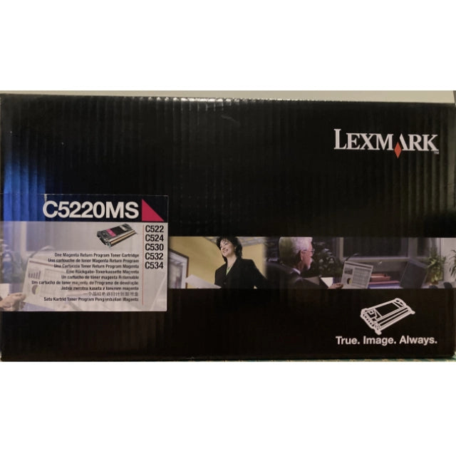 Lexmark C5220MS Magenta Standard Yield Toner Cartridge - DealJustDeal