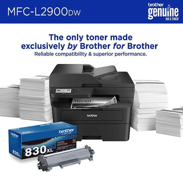 Brother MFC-L2900DW Laser Printer, All-In-One, Print, Scan, Copy, Fax - DealJustDeal