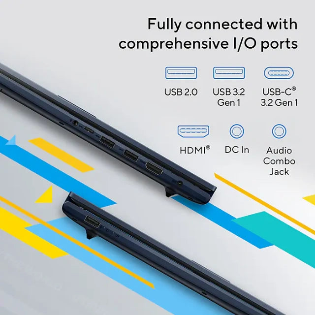 ASUS Vivobook 17 FHD 17.3" Laptop, Intel Core 5 120U, 16GB RAM, 512GB SSD, Backlit Keyboard - DealJustDeal