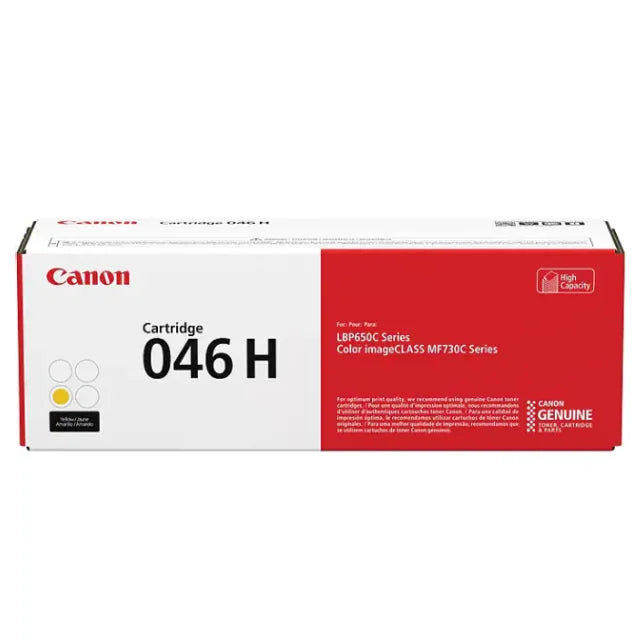 Canon 046 H High Yield Toner Cartridges Combo Colors , 4 Packs - DealJustDeal