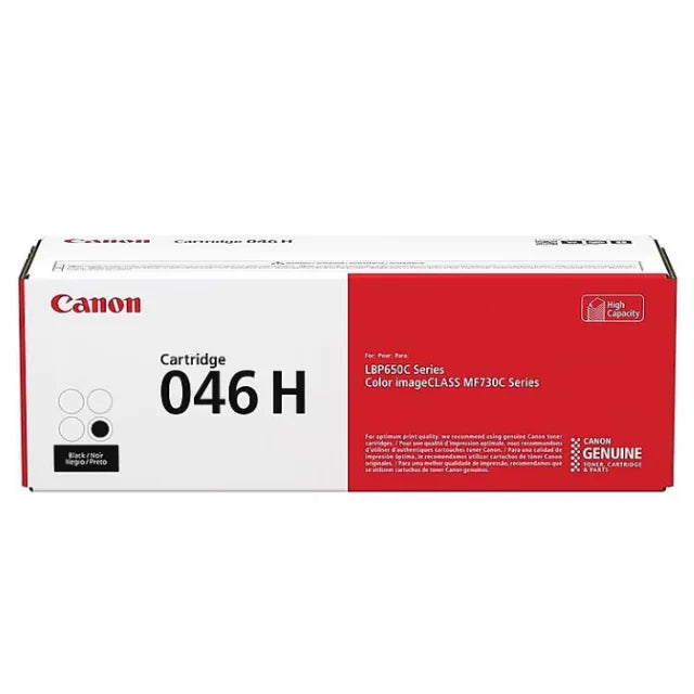 Canon 046 H High Yield Toner Cartridges Combo Colors , 4 Packs - DealJustDeal