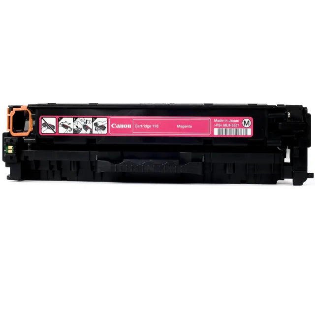 Canon 118 Standard Yield Toner Cartridge, Black/Cyan/Magenta/Yellow, 5-Pack - DealJustDeal