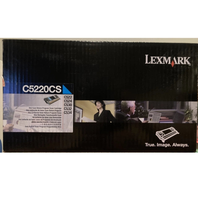 Lexmark C5220CS Cyan Standard Yield Toner Cartridge - DealJustDeal