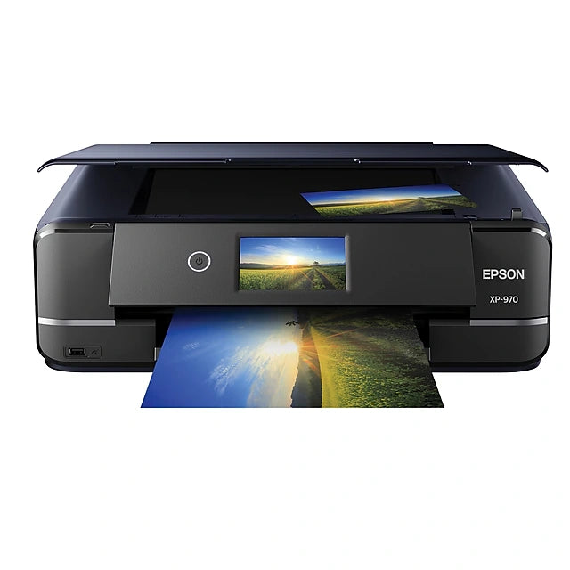 Epson Expression Photo XP-970 Wireless Color Inkjet Printer, All-In-One, Print, Scan, Copy (9472534) - DealJustDeal