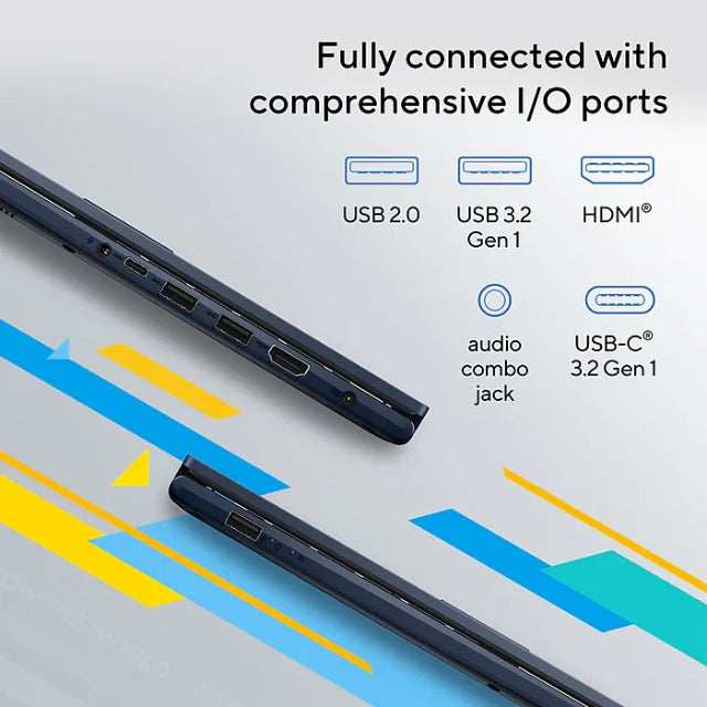 ASUS Vivobook FHD 15.6" Laptop, Intel Core i3-1315U, 8GB RAM, 512GB SSD - DealJustDeal