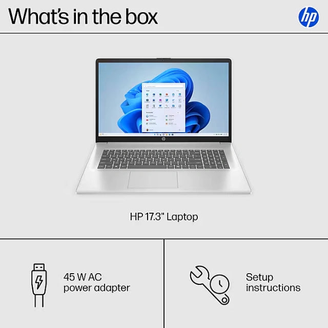 HP 17.3? FHD Laptop – Intel Core i3?N305, 8 GB RAM, 512 GB SSD, Full Keyboard & Windows 11 Home - DealJustDeal