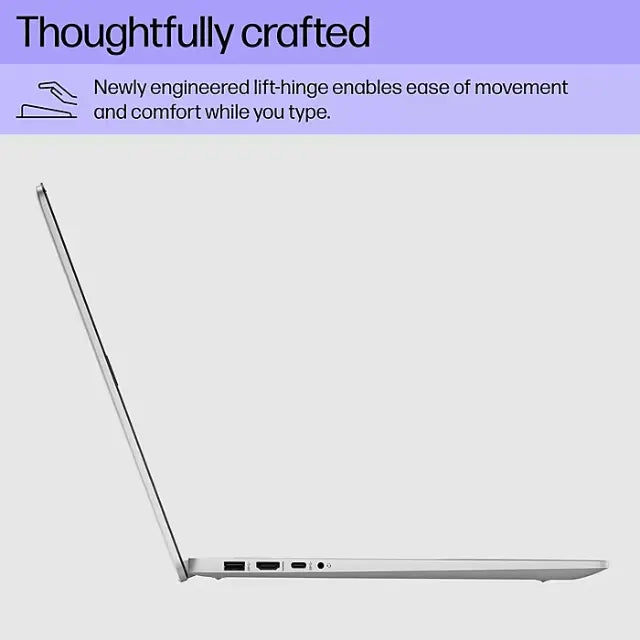 HP 17.3? FHD Laptop – Intel Core i3?1215U, 8 GB RAM, 512 GB SSD, Numeric Keypad, Windows 11 Home, Natural Silver - DealJustDeal