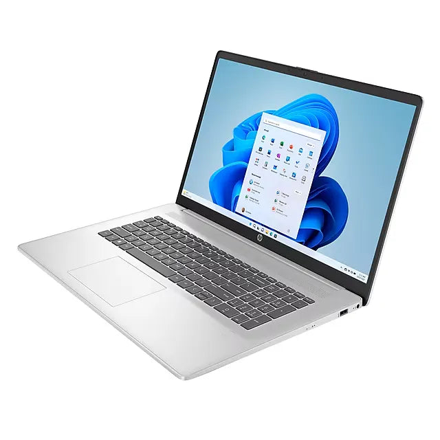 HP 17.3? FHD Laptop – Intel Core i3?1215U, 8 GB RAM, 512 GB SSD, Numeric Keypad, Windows 11 Home, Natural Silver - DealJustDeal