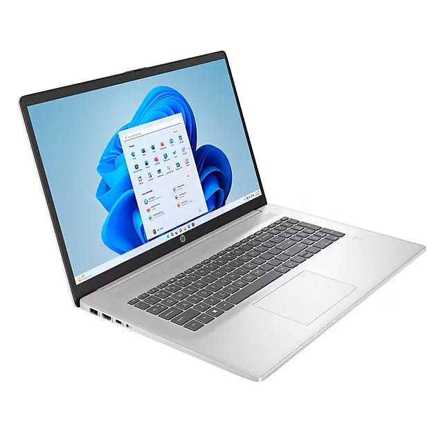 HP 17.3? FHD Laptop – Intel Core i3?1215U, 8 GB RAM, 512 GB SSD, Numeric Keypad, Windows 11 Home, Natural Silver - DealJustDeal