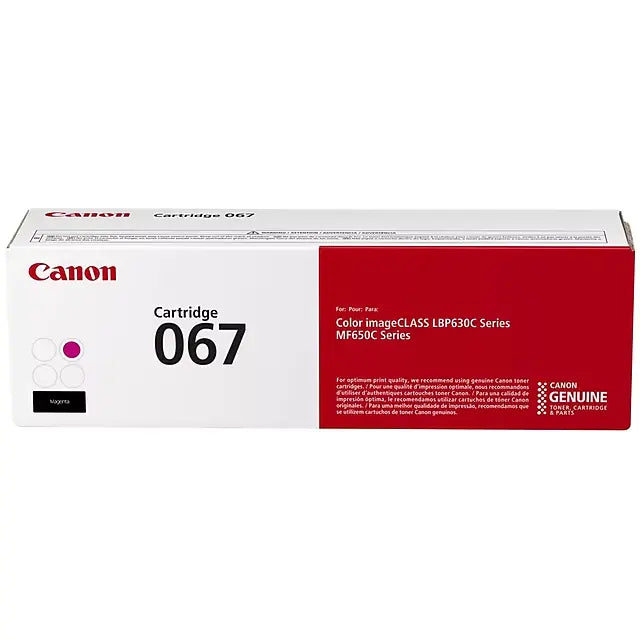 Canon 067 Toner Set, 4-Pack (Black, Cyan, Magenta, Yellow) - DealJustDeal
