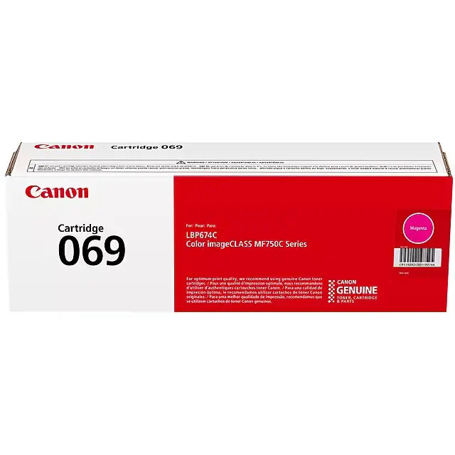 Canon 069 Cyan Magenta Yellow Toner Cartridges, 3-Pack - DealJustDeal