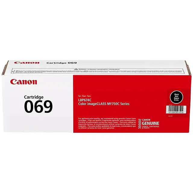 Canon 069 Black Standard Yield Toner Cartridge 2-Pack (5094C001) - DealJustDeal