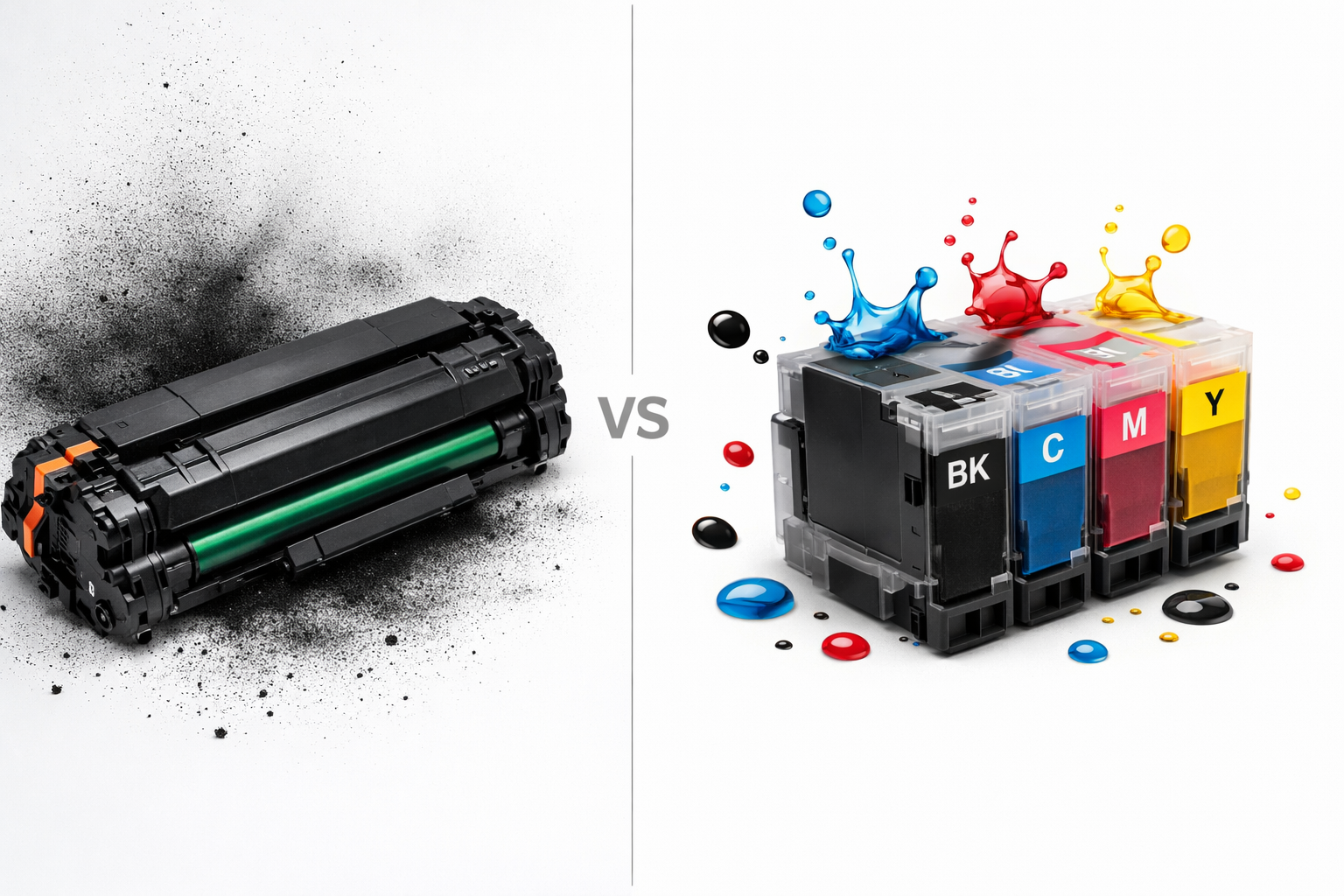 The Difference Between Toner and Cartridge