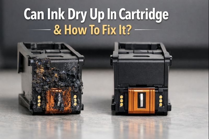 Can Ink Dry Up In Cartridge & How To Fix It?