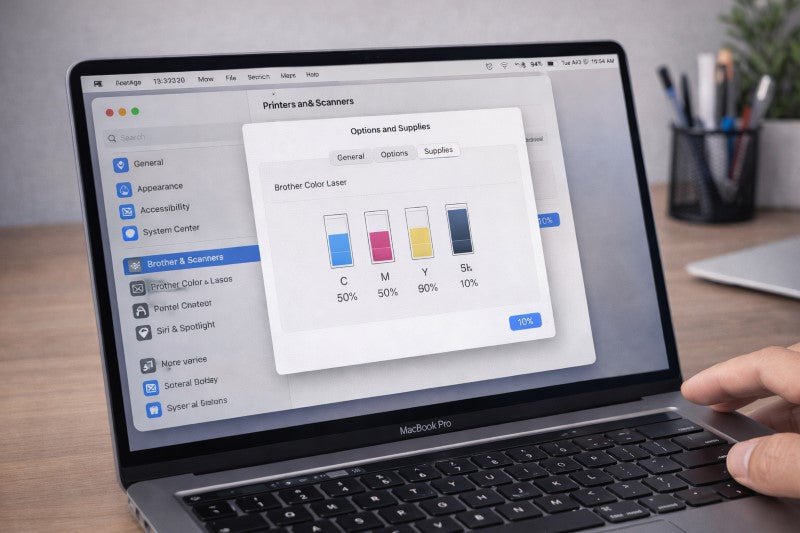 How to Check Ink Levels on Brother Printer