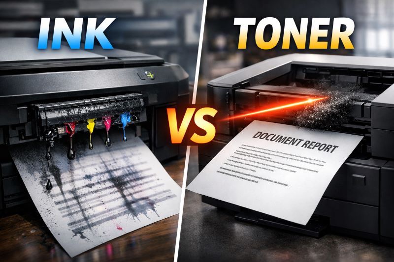 Does a Laser Printer Use Ink? What It Uses Instead — And What That Means for You