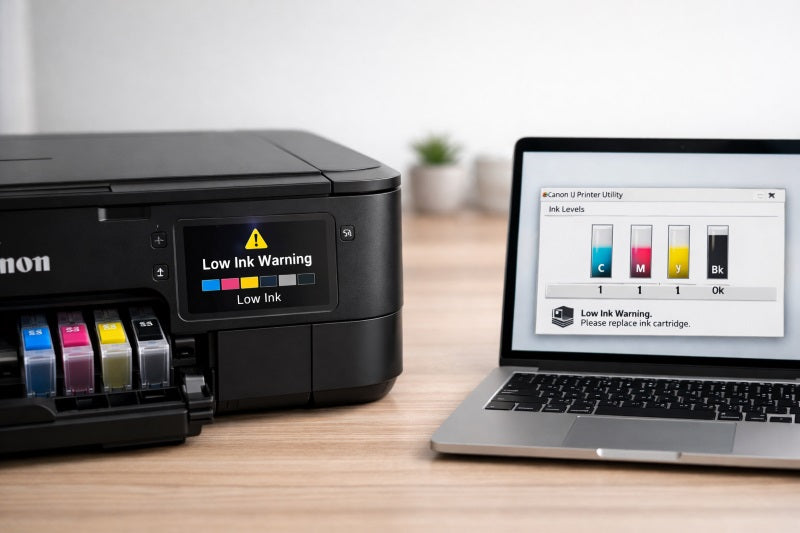 How to Check Ink Levels on a Canon Printer