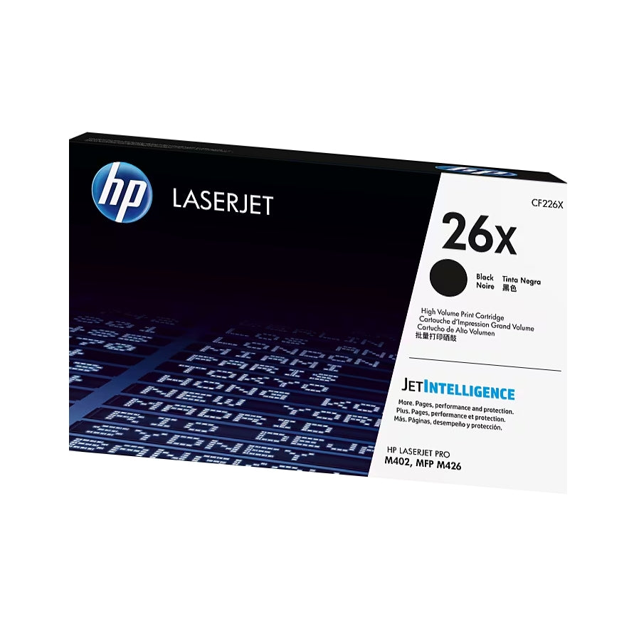 HP 26X Black High Yield Toner Cartridge, Prints Up to 9,000 Pages (CF226X) - DealJustDeal