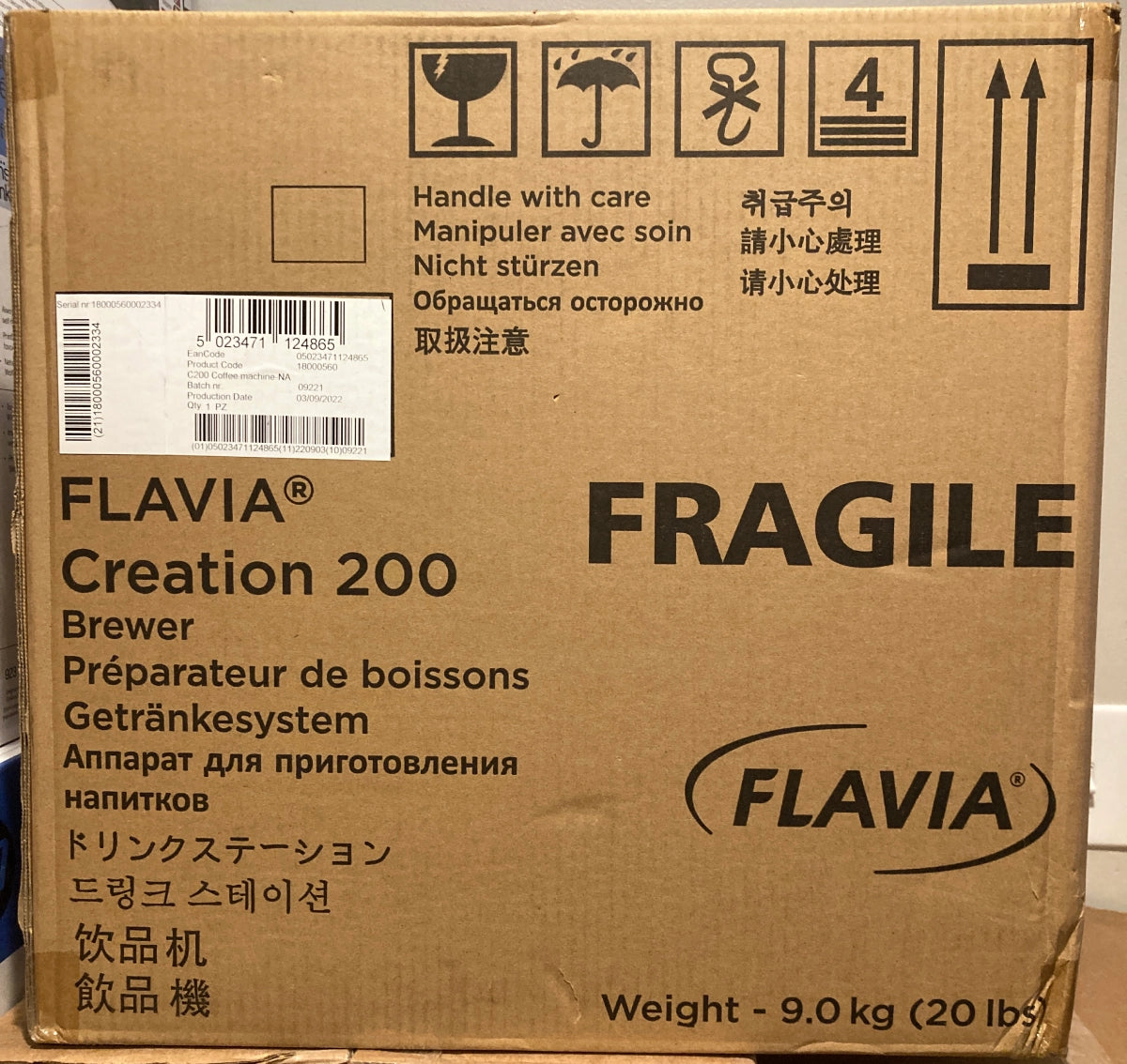 Flavia CREATION 200 Single Serve Coffee Maker, Black (MDRF1NA) - DealJustDeal