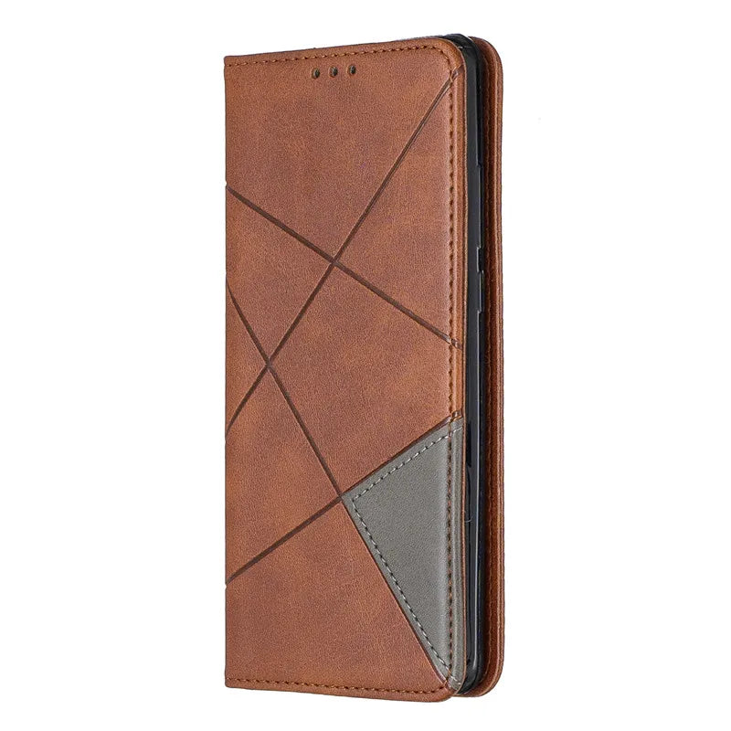 Flip Stand Magnetic Leather Galaxy A Case - DealJustDeal