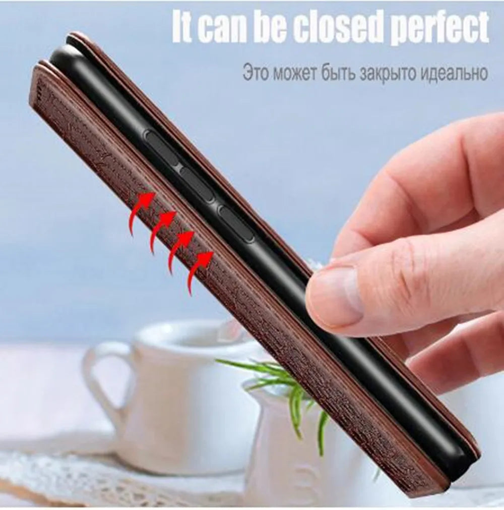 Flip Wallet Leather Google Case - DealJustDeal