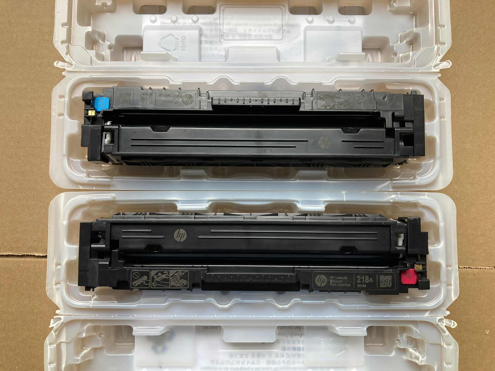 USED - HP 218A Black/Cyan/Magenta/Yellow Standard Yield Toner Cartridge, Pack Of 4 - DealJustDeal