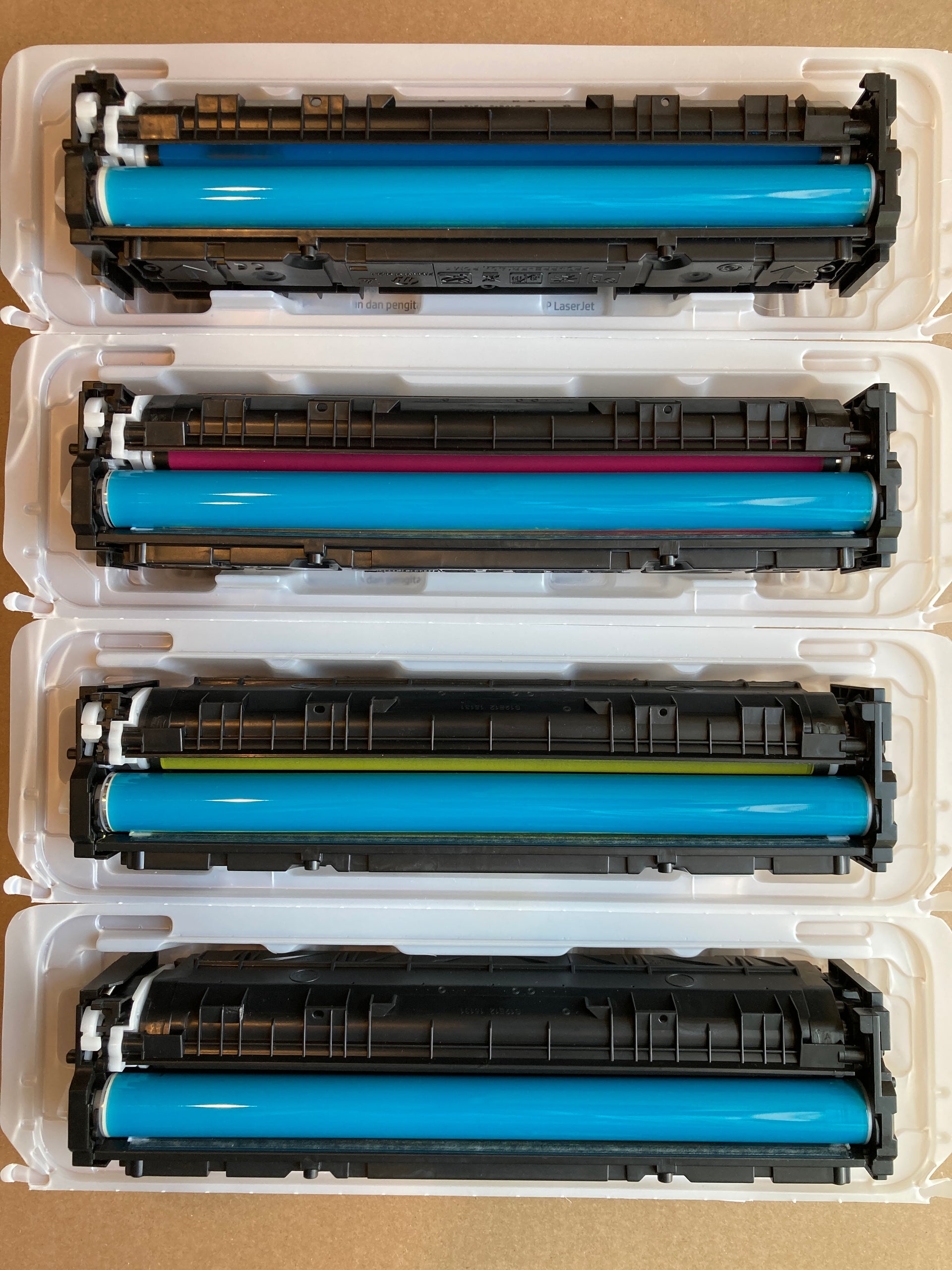 USED - HP 218X Black/Cyan/Magenta/Yellow High Yield Toner Cartridge, Pack Of 4 - DealJustDeal