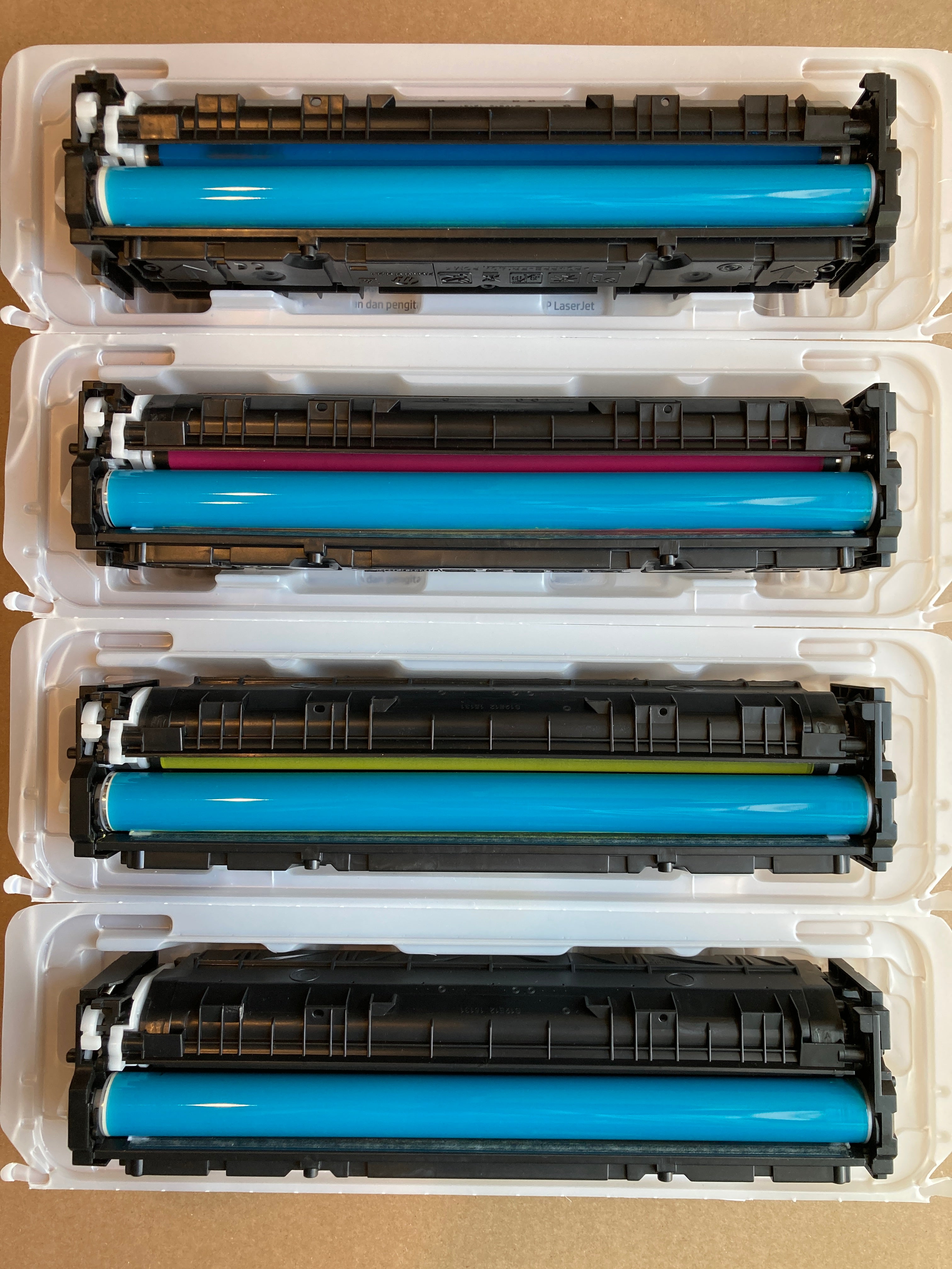 USED - HP 218X Black/Cyan/Magenta/Yellow High Yield Toner Cartridge, Pack Of 4 - DealJustDeal