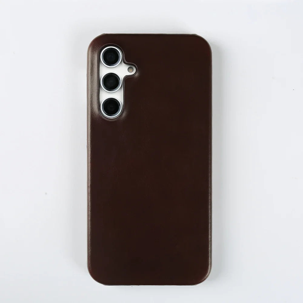 Aesthetic Pattern Handmade Genuine Leather Galaxy Note and S Case - DealJustDeal