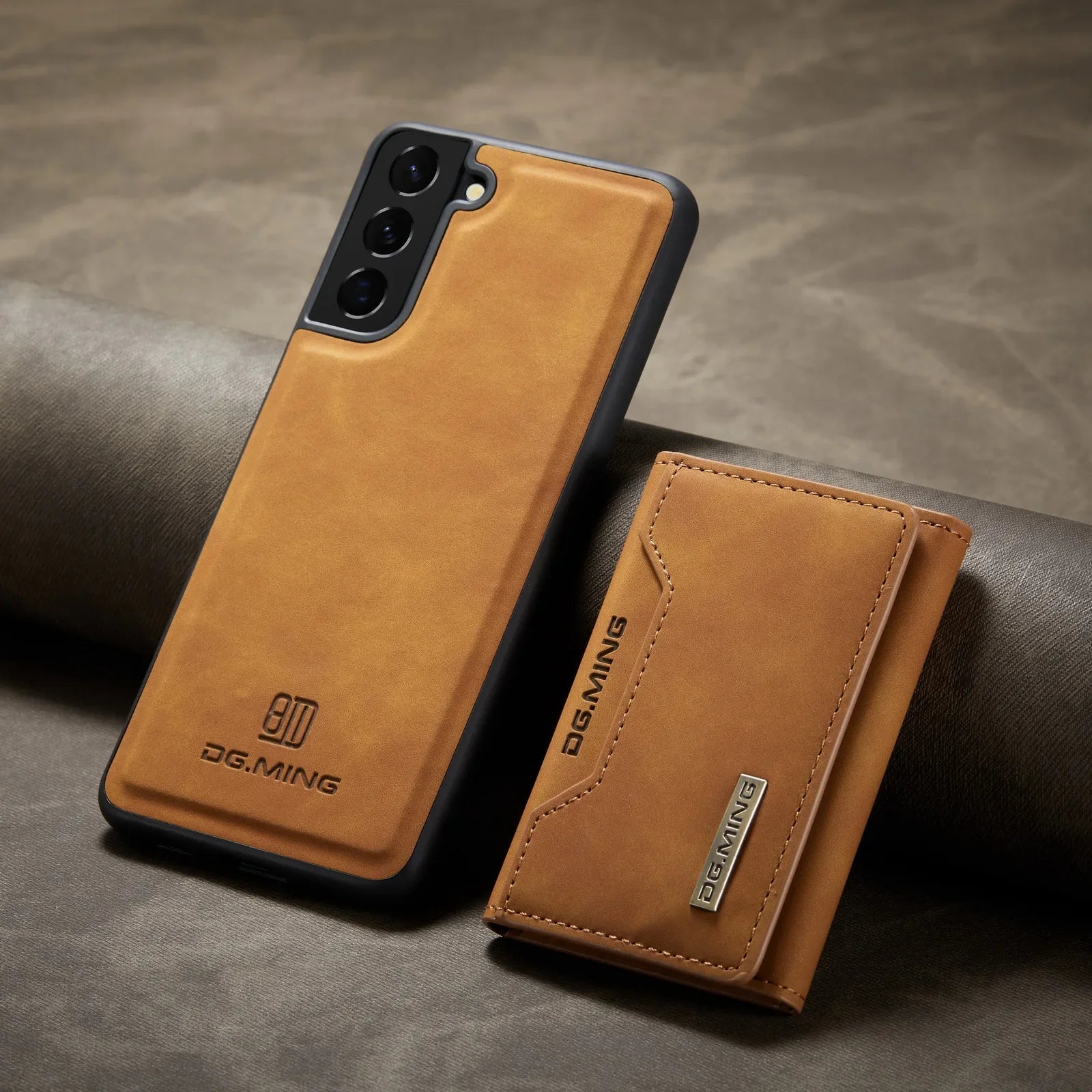 Detachable Card Pocket Wallet Magnetic Leather Galaxy A Case - DealJustDeal