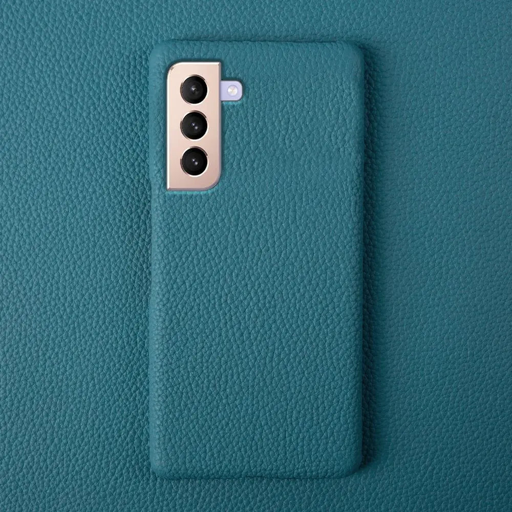Litchi pattern Genuine Leather Galaxy Note and S Case - DealJustDeal