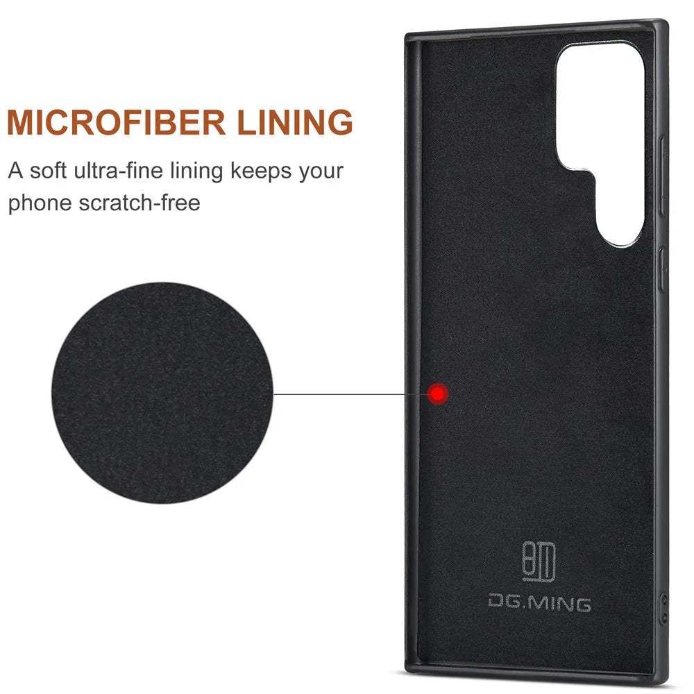 Detachable Magnetic Leather Galaxy S and Note Case - DealJustDeal