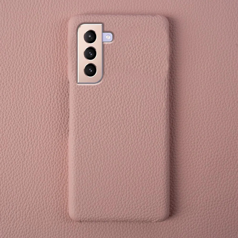 Litchi pattern Genuine Leather Galaxy Note and S Case - DealJustDeal