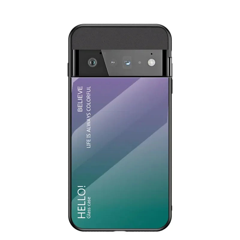 Gradient Tempered Glass Mirror Film Google Case - DealJustDeal