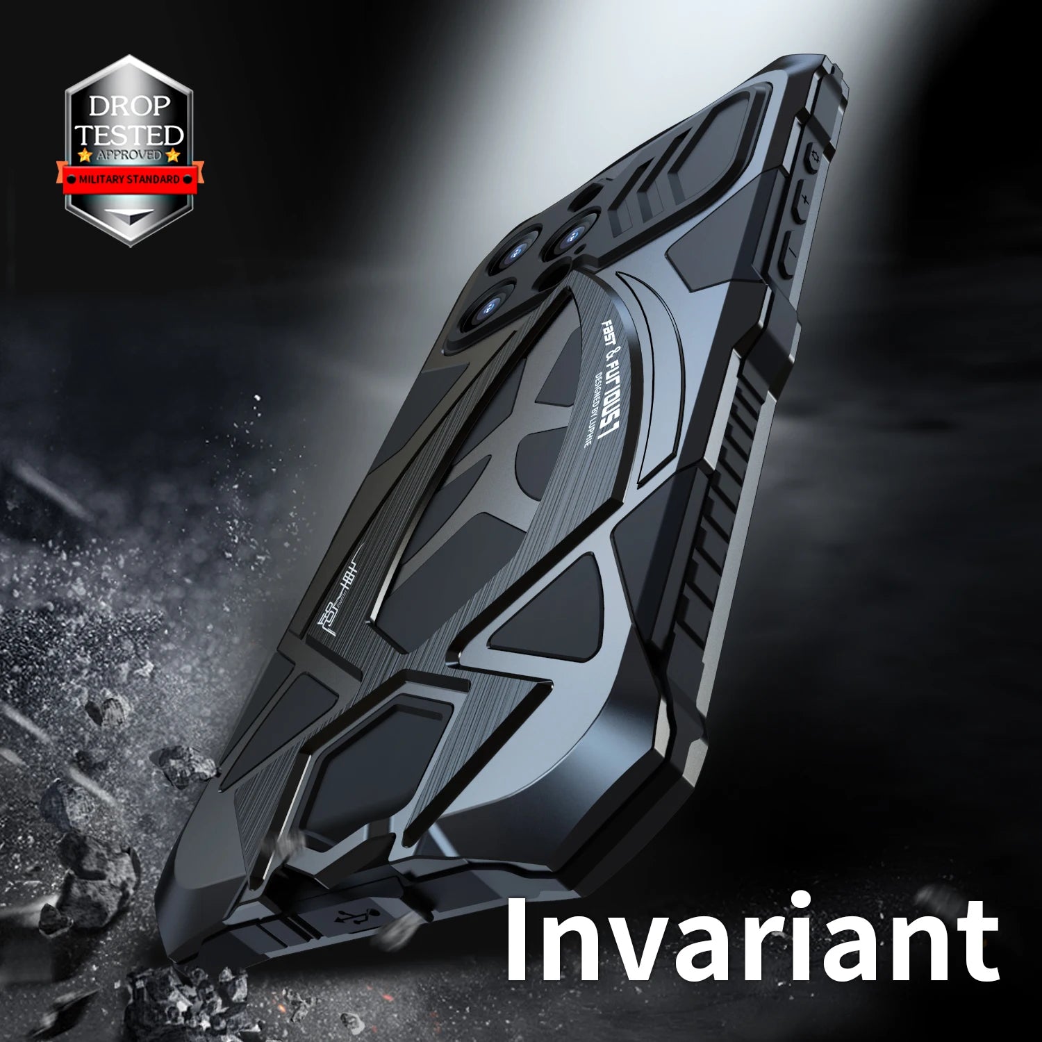 Shockproof All Inclusive Metal Armor Galaxy S Case - DealJustDeal