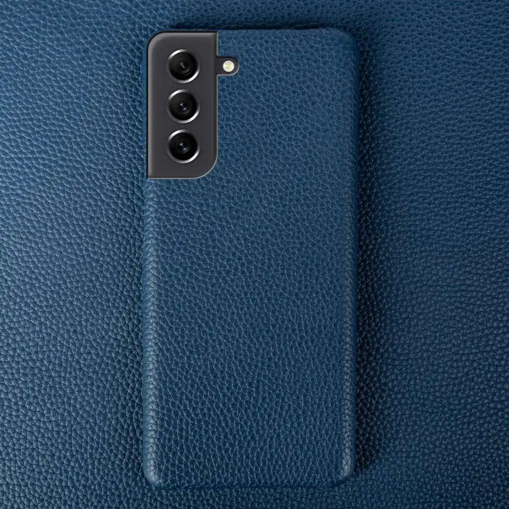 Litchi pattern Genuine Leather Galaxy Note and S Case - DealJustDeal
