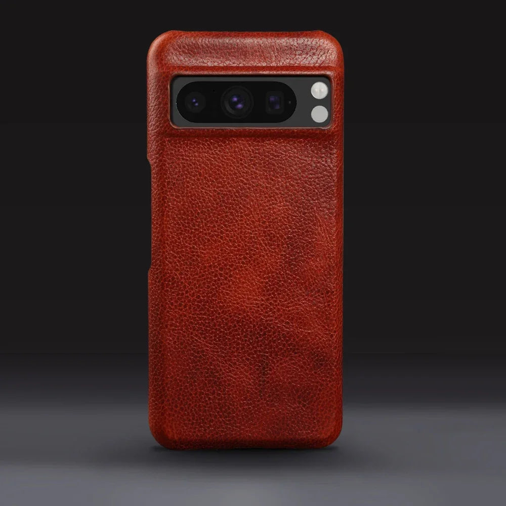 Cowhide Genuine Leather Google Case - DealJustDeal