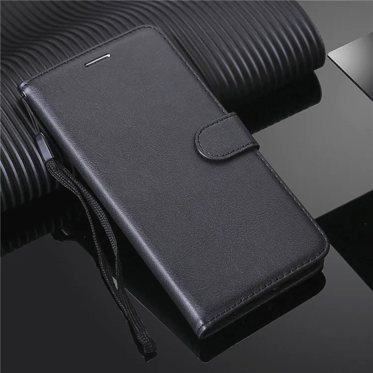 Anti-Glare Leather Wallet Google Case - DealJustDeal