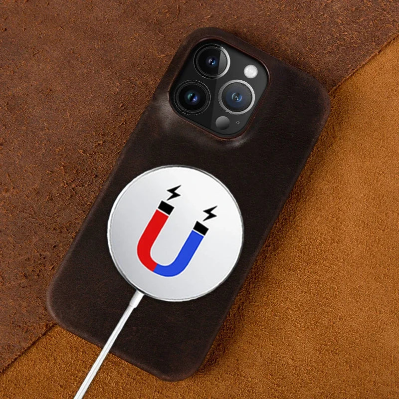Half-wrapped Genuine Leather Google Case - DealJustDeal