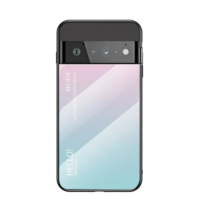Gradient Tempered Glass Mirror Film Google Case - DealJustDeal