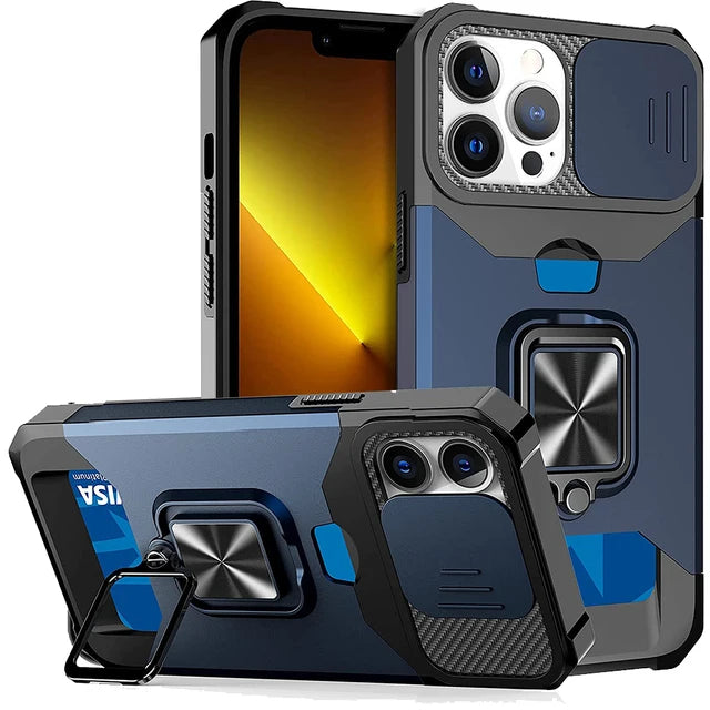 Heavy Duty Protection iPhone Case With Sliding Camera Cover - DealJustDeal