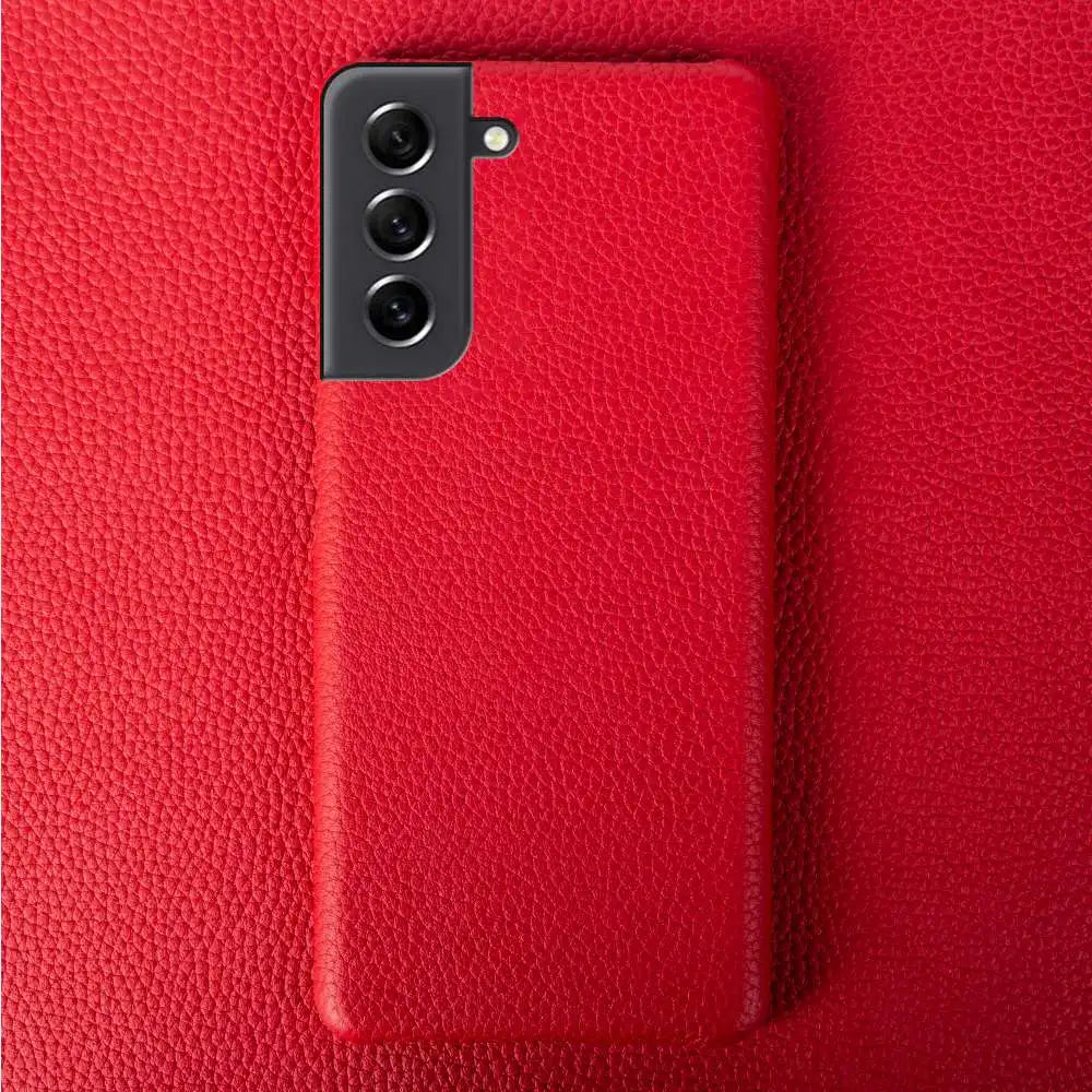 Litchi pattern Genuine Leather Galaxy Note and S Case - DealJustDeal
